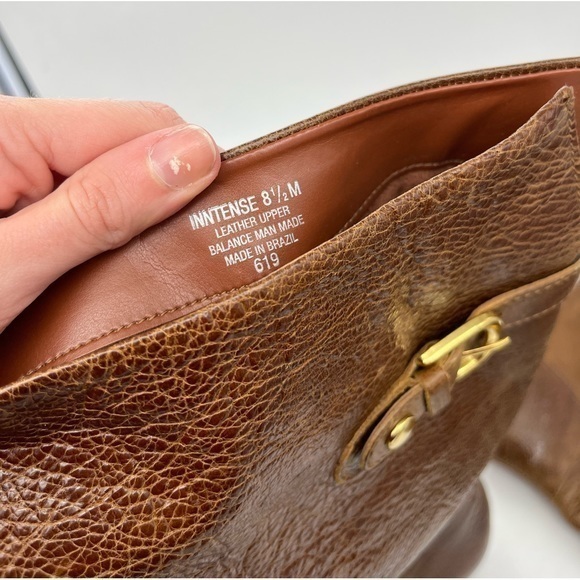 Steven By Steve Madden Women’s Inntense Brown Genuine Cognac Leather Boots - Picture 14 of 14